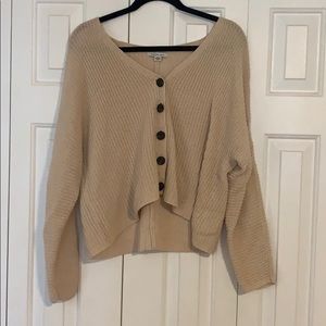 American Eagle button up sweater